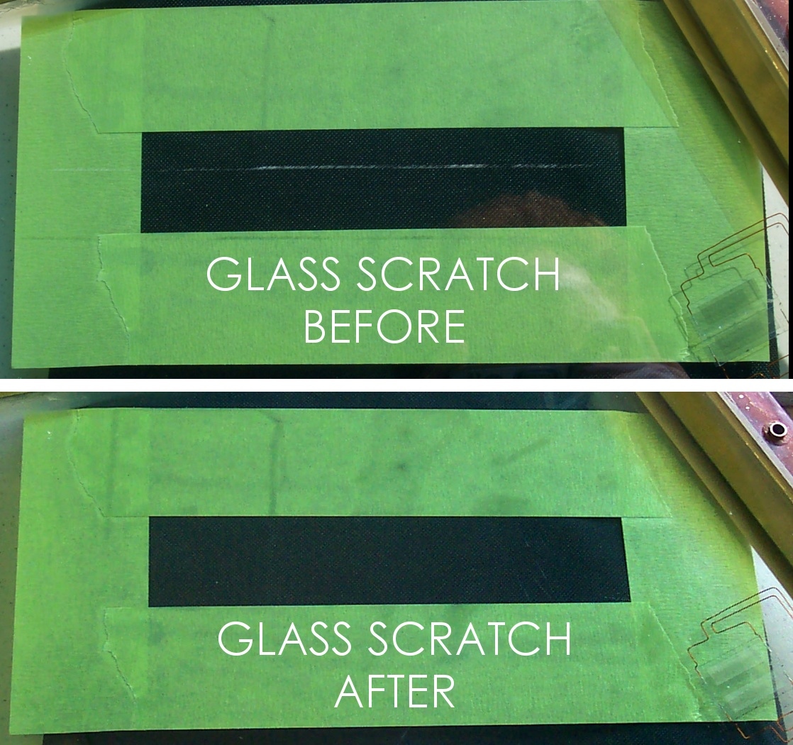 Glass and Plastic Scratch Repair and Removal